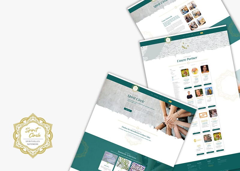 Teaserbild der Website von Spirit-Circle